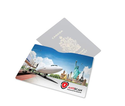 Pochette anti-fraude (blocage RFID) - passeport - 5" x 3-1/2"