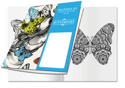 Colouring Book - 8-1/2" x 11" Butterflies
